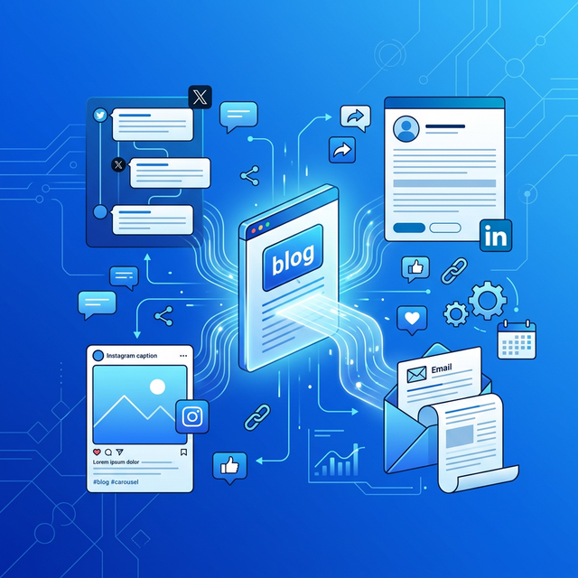 How to repurpose blog content for social media in 2026 - complete guide